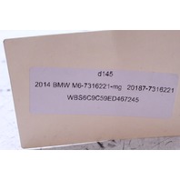2014 BMW M6 LED Headlight TMS Control Module 7316221 OEM