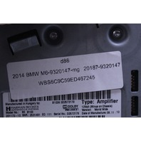2014 BMW M6 Top Hifi Harman Becker Audio Amp Amplifier 9320147 OEM