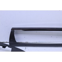 2012-2018 BMW M6 Carbon Fiber Interior Dash Console Shift Bezel Door Trim Set OEM