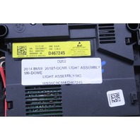 2014 BMW M6 Overhead Dome Map Reading Light Console OEM
