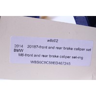 2013-2018 BMW M5 M6 F06 F10 F12 F13 Brembo Brake Caliper Set Front Rear OEM