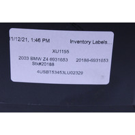 2003 BMW Z4 Speedometer Instrument Cluster OEM