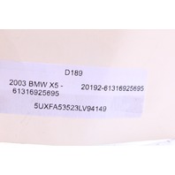 2000-2006 BMW X5 Front Power Window Switch Left Driver Master OEM