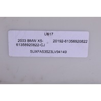 2002 2003 BMW X5 Body Control Module BCM - 61356920822 OEM