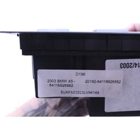 2001-2003 BMW X5 Climate Temperature Control Panel OEM