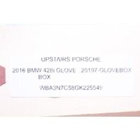 2014-2020 BMW 428i 430i 435i 440i M4 Glove Box Brown OEM