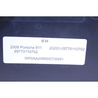 2009 2010 2011 Porsche 911 997 License Plate Bracket Mount 99770110702 OEM
