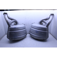 2009 2010 Porsche 911 997.2 Exhaust Muffler Right Left Pair Modified Bypass OEM