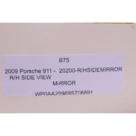 2009-2012 Porsche 911 997 Boxster Cayman 987 Door Mirror Right Side View OEM