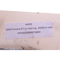 2009 Porsche 911 997.2 Brake Rotor Right Rear - 99735240602 OEM