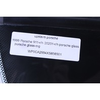 Porsche 911 996 Convertible Quarter Window Glass Right OEM
