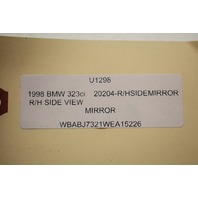 BMW 318ic 325ic 328ic E36 Door Mirror Right Side View OEM