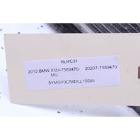 2013 BMW X5M Front Radiator 7589470 OEM