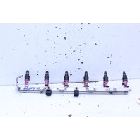 1998 BMW 528i E39 Fuel Rail With Injectors - 3772409 OEM