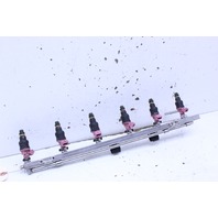 1998 BMW 528i E39 Fuel Rail With Injectors - 3772409 OEM