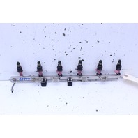 1998 BMW 528i E39 Fuel Rail With Injectors - 3772409 OEM