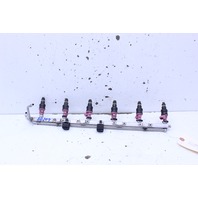 1998 BMW 528i E39 Fuel Rail With Injectors - 3772409 OEM