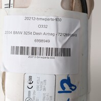 BMW 325i 330i M3 E46 Right Passenger Dash Airbag 72126998949 OEM