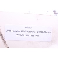 2002 Porsche 911 996 Front Left Driver Brake Rotor OEM