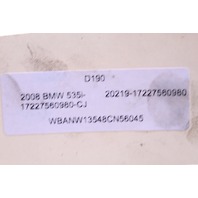 BMW Engine Oil Cooler Line Hose 7560980 OEM