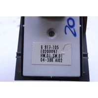 2005 BMW 745Li E66 Power Window Switch Front Left Driver Master 6917105 OEM