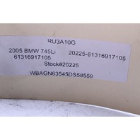 2005 BMW 745Li E66 Power Window Switch Front Left Driver Master 6917105 OEM