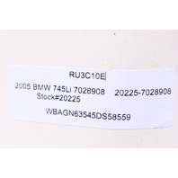 2005 BMW 745Li E66 Door Latch Lock Actuator Front Right - 51217028908 OEM