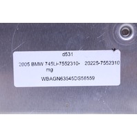 2005 BMW 745Li E66 Engine Computer Module 7552310 OEM