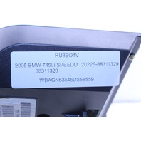 2005 BMW 745Li E66 Speedometer Instrument Cluster OEM