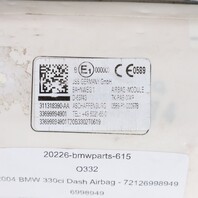BMW 325i 330i M3 E46 Right Passenger Dash Airbag 72126998949 OEM