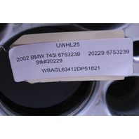 2002 2003 2004 2005 2006 2007 2008 BMW 745i 750i E65 Wheel 18 x 8 Style OEM