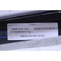 2008 BMW 650i E63 Glove Box Trim Wood 51455285061 OEM