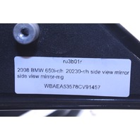 2006 2007 2008 2009 2010 BMW 650i E63 E64 Door Mirror Right Side View OEM
