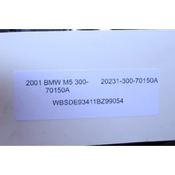 2000 2001 2002 2003 BMW M5 E39 5.0 V8 Engine Assembly 201K Miles Ran Good OEM