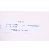 2001 BMW M5 E39 Turn Signal Wiper Steering Adjuster Switch Assembly - 61318375396 OEM