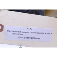 2000-2003 BMW M5 Z8 E39 E52 Radiator Coolant Bottle Tank 2229114 OEM