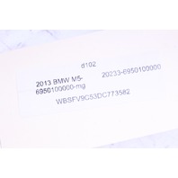 2013 BMW M5 Rear Overhead Roof Dome Reading Light Lamp 6950100000 OEM