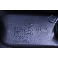 2011-2016 BMW 528i 535i 550i M5 Rear Center Console Bezel OEM