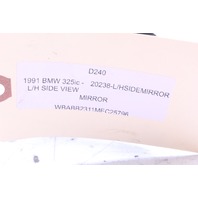 1985-1991 BMW 318i 325i 325e E30 Door Mirror Left Side View