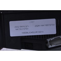 2002 BMW M3 Climate Temperature Control Panel OEM