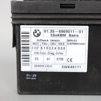 04-10 BMW 525i 530i 535i 545i 550i Body Control Module 61356969011 OEM Used