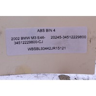 2001 2002 BMW M3 ABS Anti Lock Brake Pump 2229800 OEM