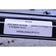 2001-2006 BMW M3 Door Sill Step Trim Plate Right - 51478204114 OEM