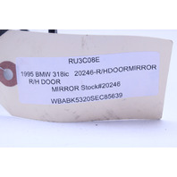 BMW 318ic 325ic 328ic E36 Door Mirror Right Side View OEM