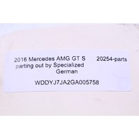 2016 Mercedes Benz AMG GT S Front Left Driver Seat Control Switch A1728207510 OEM