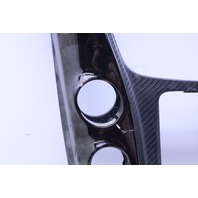 2016 Mercedes AMG GT S Console Shift Bezel Carbon Fiber DAMAGED OEM