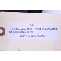 2016 Mercedes AMG GTS Exhaust Muffler Tip Left OEM