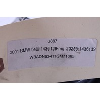 2000 2001 BMW 540i 740i E38 E39 Intake Boot Tube Pipe Hose 1436139 OEM