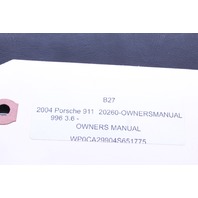 2004 Porsche 911 996 Carrera Convertible Owners Manual