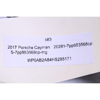 2017 Porsche Cayman 718 Turn Signal Wiper Steering Column Switch Clock Spring OEM